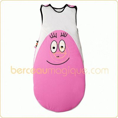 Gigoteuse r�glable Barbapapa rose et blanche (70-100 cm) par Babycalin