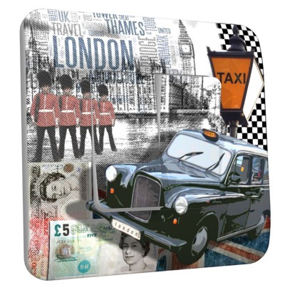 Interrupteur décoré double london taxi