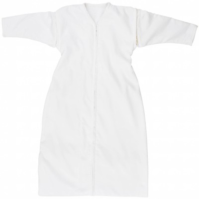 Gigoteuse évolutive chaude manches amovibles piqué white (90 à 110 cm)