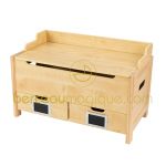 Banc coffre � jouets avec deux petits tiroirs - KidKraft