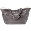 Sac � langer cabas Feather light marron/ivoire