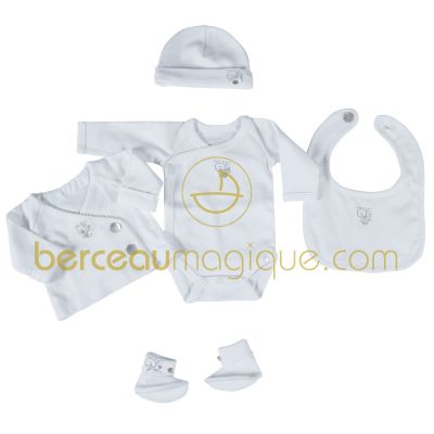 Set de naissance (5 pi�ces) par Tartine et Chocolat