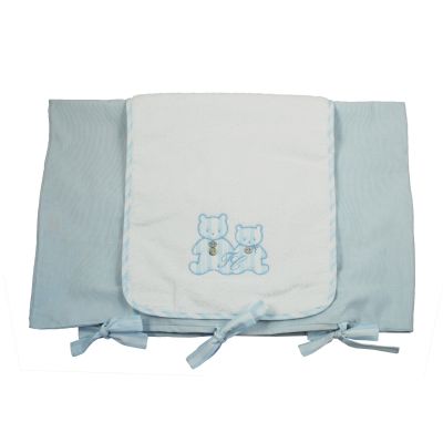 Housse de matelas � langer ciel Garda par Tartine et Chocolat