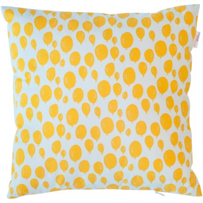 Coussin carré balloon yellow