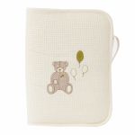 Prot�ge carnet de sant� Nounours (26 x 34 cm) - La maison des abeilles
