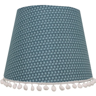 Abat-jour clouds bleu pour lampe (35 x 28 cm)