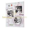 Cadre photos Scrapbook rose (36 x 27 cm)
