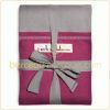 Echarpe de portage grise poche fuchsia (COURTE) 