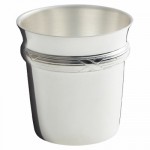 Coquetier Rubans (m�tal argent�) - Ercuis