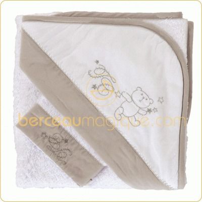 Cape de bain F��rie d'ours par Tartine et Chocolat
