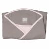 Babynomade fleur de coton taupe et rose (taille 2 )