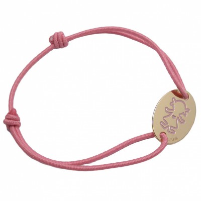 Bracelet cordon Tr�sor fille (Or jaune) par A.Augis
