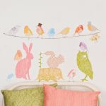 Sticker Animaux de la for�t fille - Love Ma�