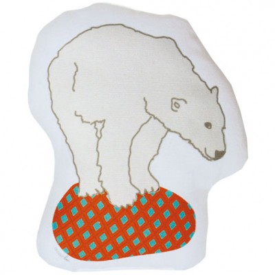 Doudou ours acrobate (22 x 17 cm)