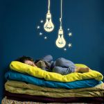 Sticker mural Ampoules phosphorescentes - Mimi'lou