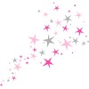 Stickers chambre fille Etoiles