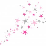 Stickers chambre fille Etoiles - Mimi'lou