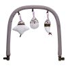 Accessoires (canopy + arche de jeux) poudr� rose pour transat Up&Down