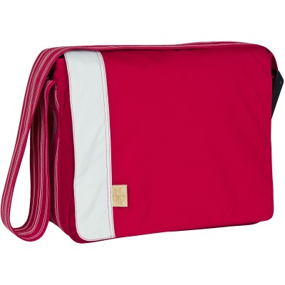 Sac à langer bandoulière à rabat casual solid fuchsia