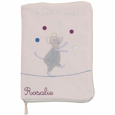 Prot�ge carnet de sant� personnalisable Aim� et C�leste par Moulin Roty