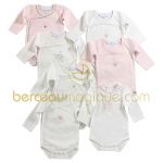 Set de naissance de 7 bodies fille - Tartine et Chocolat