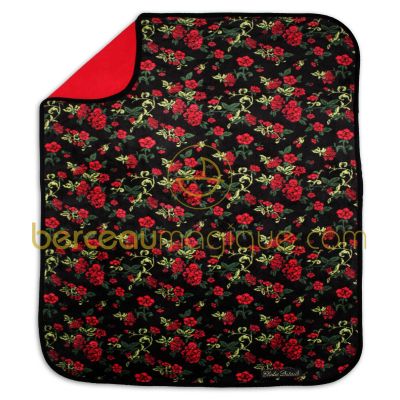 Couverture polaire Folkore Rose (75 x 100 cm) par Elodie Details