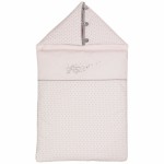 Nid d'ange rose Pluie d'�toile (46 x 80 cm) - Tartine et Chocolat