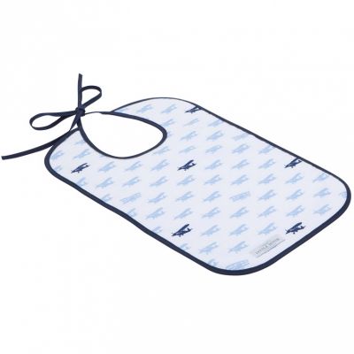 Bavoir blue airplane (43 cm)