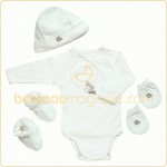 Set maternit� manches longues Oscar et L�on par Noukie's