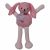Hochet lapin ray� rose Liberty (16 cm)