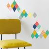 Stickers mural Losanges (19 x 26 cm)