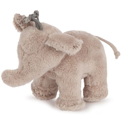 Peluche Ferdinand l'�l�phant taupe (12 cm) par Tartine et Chocolat