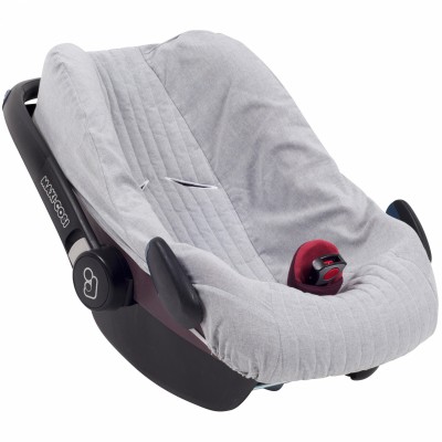 Housse de cosy sirène grey pour siège-auto pebble