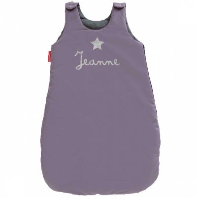 Gigoteuse été prune personnalisable (90 cm)