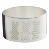 Rond de serviette Mascottes (m�tal argent�)