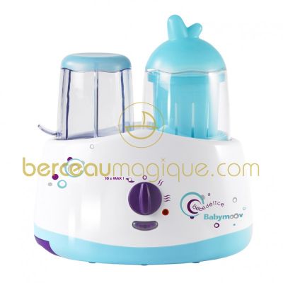 B�b�d�lice bleu glacier et prune   par  Babymoov