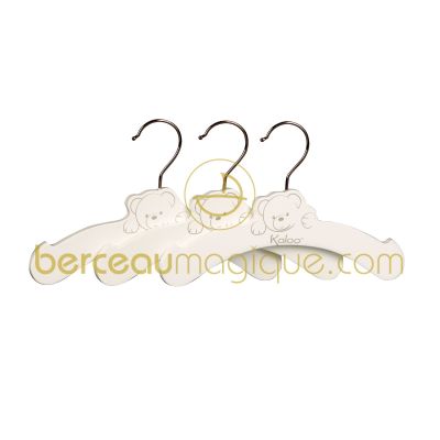 Set de 6 cintres en bois Drag�e par Kaloo
