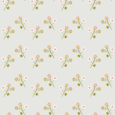 Papier peint fleurs vintage by vicky carpenter (2,5 m)