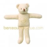 Doudou Ours hochet polaire �cru - Trousselier