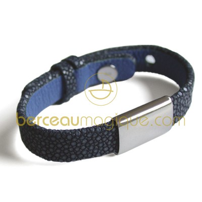 Bracelet Hip Hop Jean (argent) par Mikado