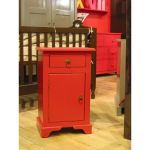 Chevet Eline avec tiroir en laqu� couleurs (20 coloris) - Mathy by bols