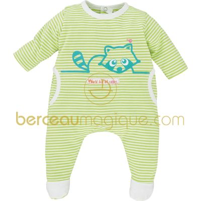 Pyjama en maille Un monde de couleurs (pr�matur� au 12 mois) par Sucre d'orge