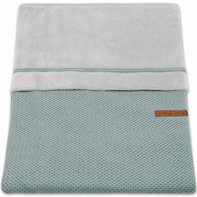 Housse de couette classic gris vert (100 x 135 cm)