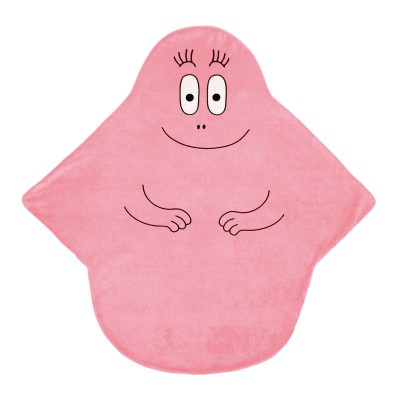 Parure de bain Barbapapa rose (80 x 80 cm) par Babycalin