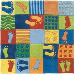 Tapis Empreintes (120cm x 120cm) - Haba