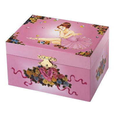 Coffret � musique Danseuse Tutu-rose par Trousselier