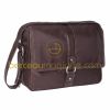 Sac � langer city mallette satin� chocolat