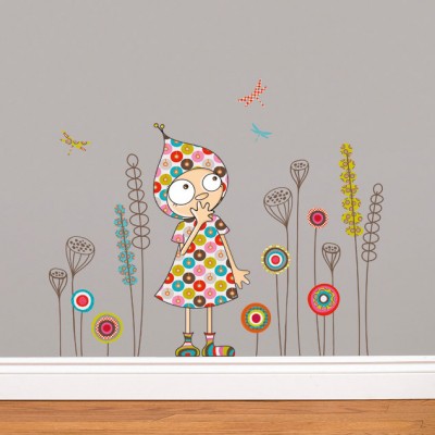 Sticker le jardin de violette