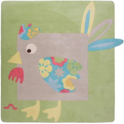 Tapis poule lola (130 x 130 cm)