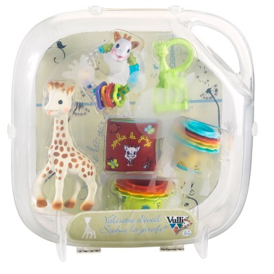 Valisette d'�veil Sophie la girafe (5 articles) par Vulli
